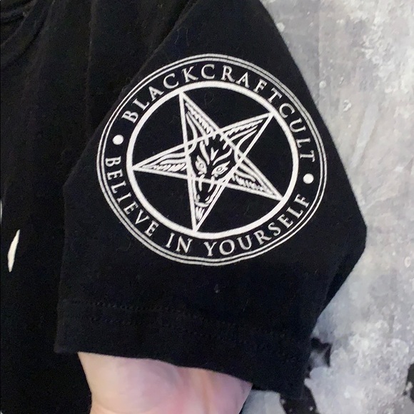 BlackCraft Cult Stay Lit Burning Church Tee BCC ☠️ - Picture 3 of 3
